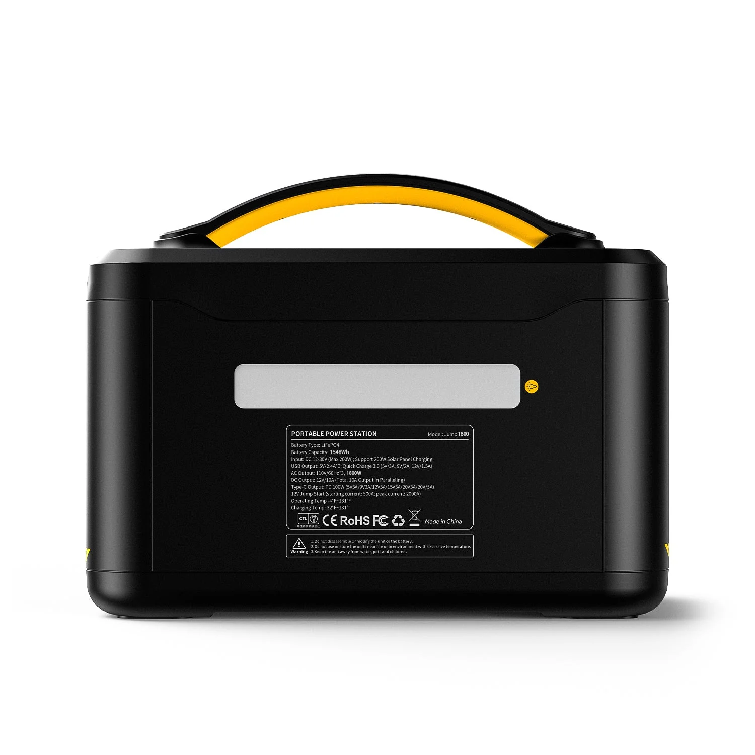 VTOMAN Jump 1800 with 400W Solar Panel - Image 6