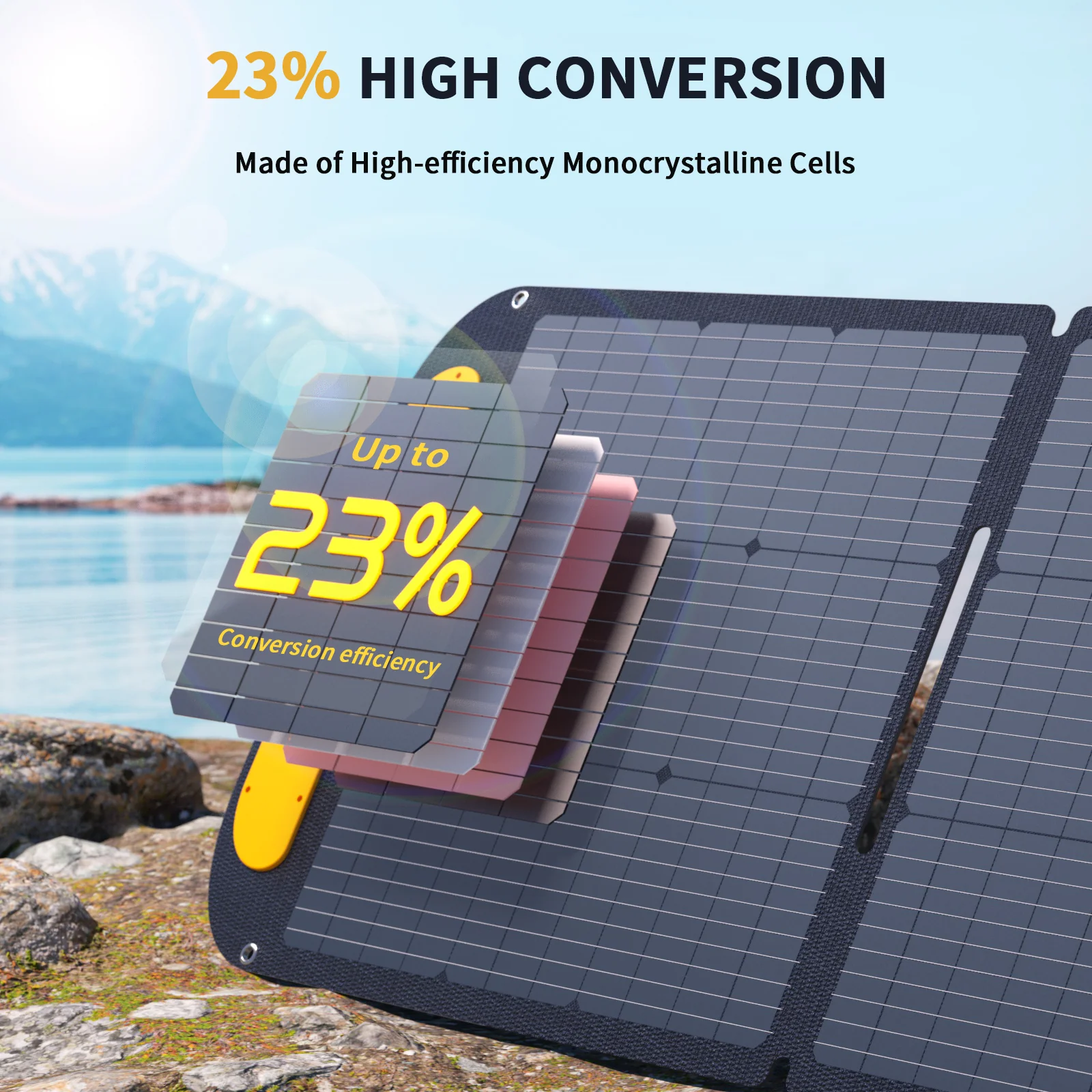 VTOMAN 220W Portable Solar Panel (CANADA ONLY) - Image 3