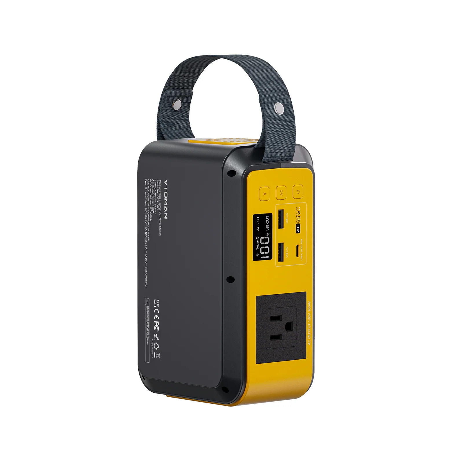 VTOMAN Jump 100 Portable Power Station - Image 5