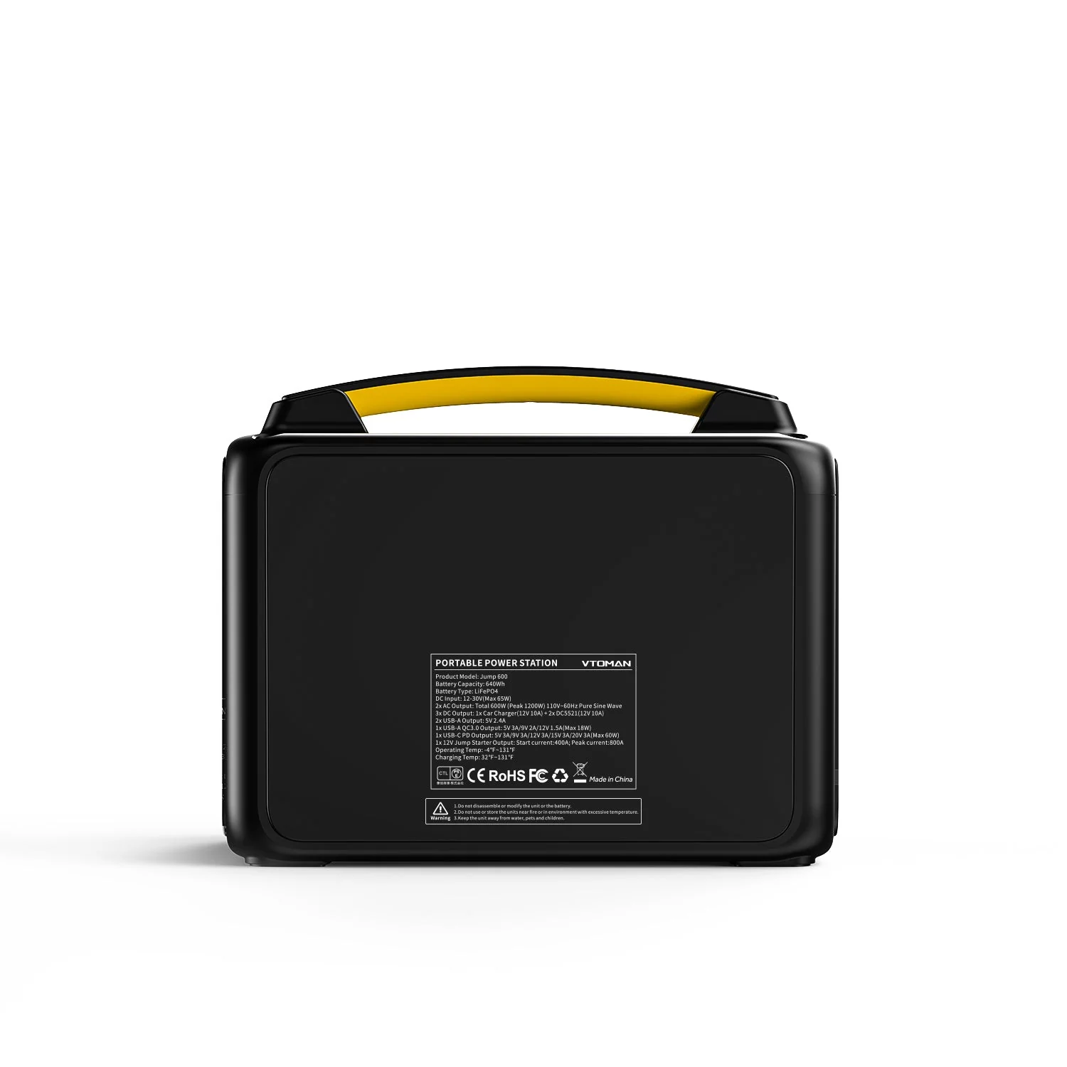 VTOMAN Jump 600 Portable Power Station (CANADA ONLY) - Image 4