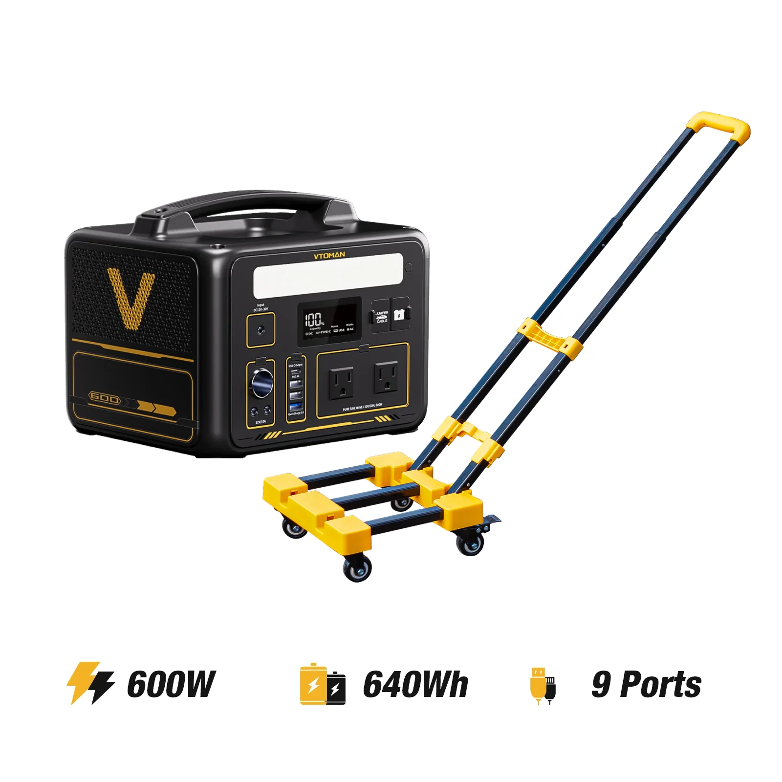 VTOMAN Jump 600 Portable Power Station (CANADA ONLY) - Image 7