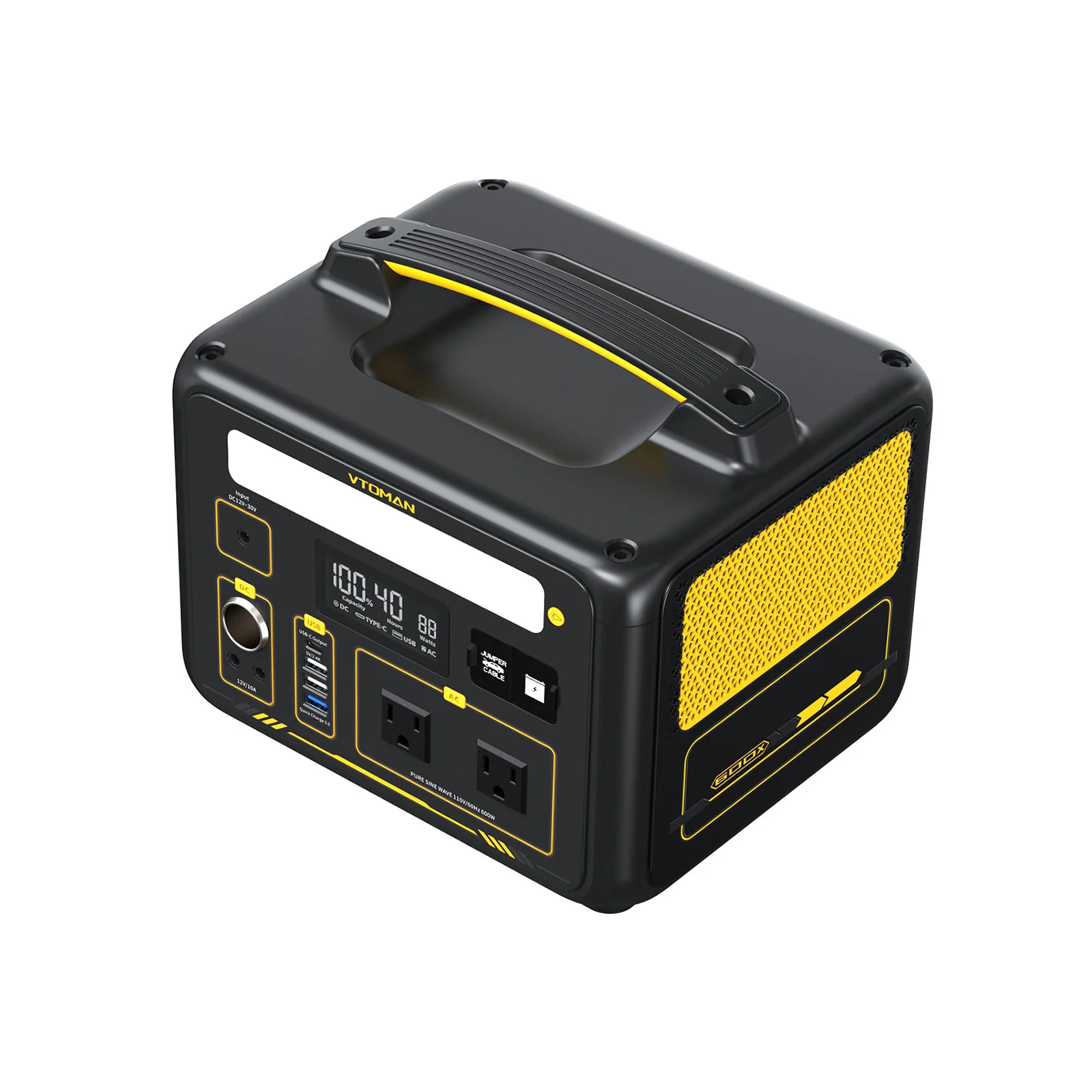 VTOMAN Jump 600X Portable Power Station (CANADA ONLY) - Image 4