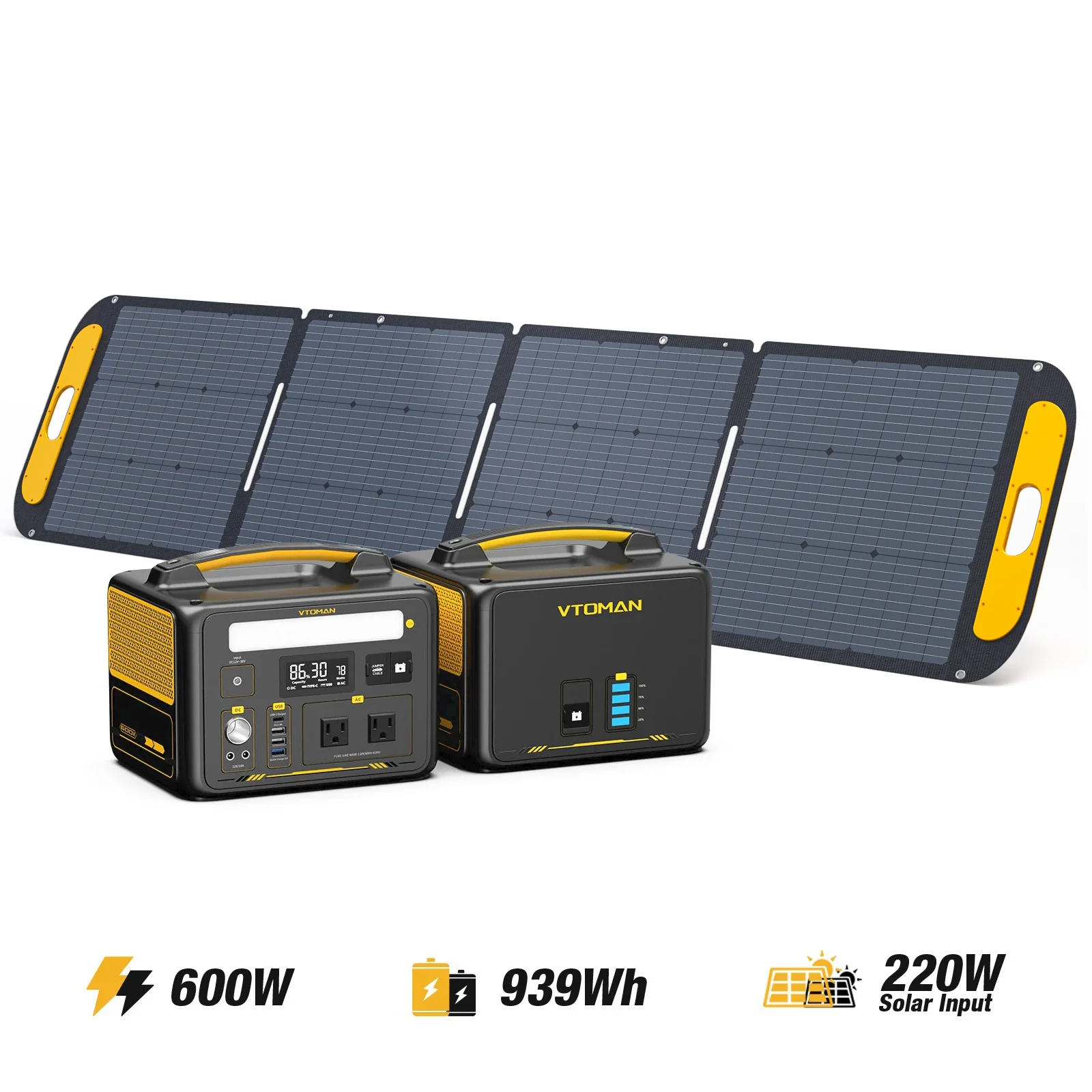 VTOMAN Jump 600X Portable Power Station (CANADA ONLY) - Image 8